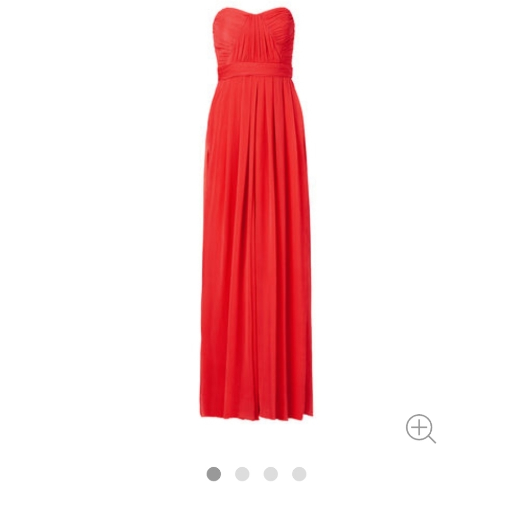 Faye chiffon gown